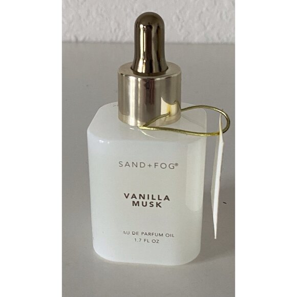 Sand + Fog Eau De Parfum Oil 1.7 fl oz Vanilla Musk Coconut Anise Notes NEW - Picture 1 of 7